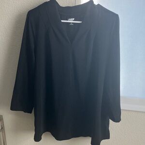 Lands' End Women's Classic Black Tunic‎